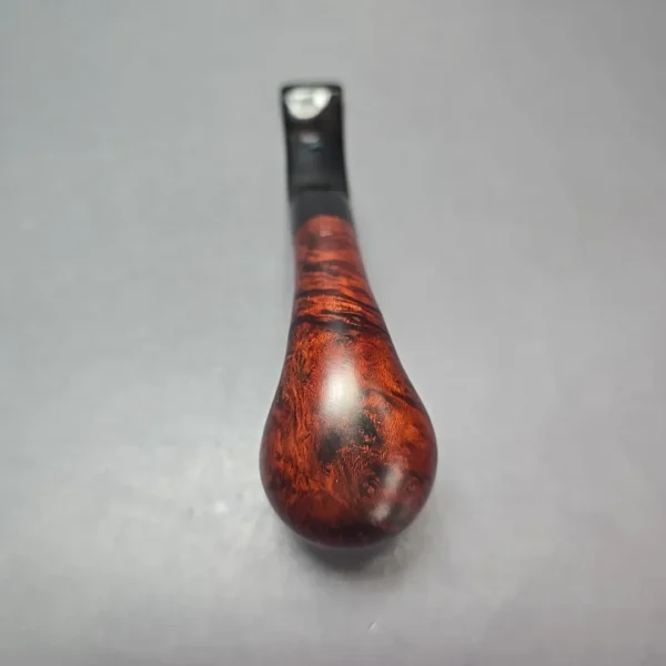 Calibano (Mastro de Paja) 107 S C3 Smooth Bent Billiard Estate Briar Pipe, Unsmoked - Image 10