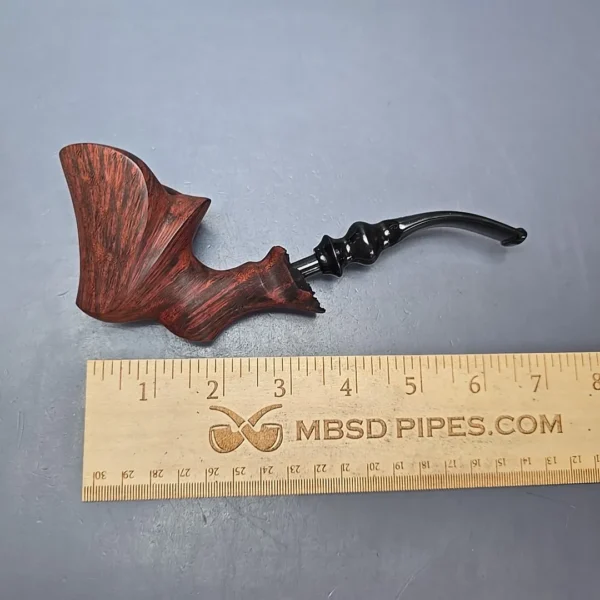 Matt Pipe Preben Holm Fancy Matt C5 XL Smooth Freehand Estate Briar Pipe ...