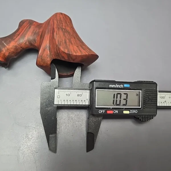 Preben Holm Fancy Matt C5 XL Smooth Freehand Estate Briar Pipe, Unsmoked - Image 3