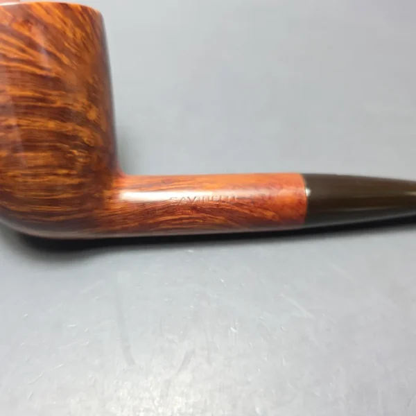 Savinelli Punto Oro 401 KS Smooth Dublin Estate Briar Pipe, Italian Estates - Image 8