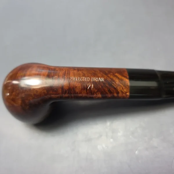 Stanwell (c.1960s-70s) Reg Era Hand Made 71 Smooth Pear Estate Briar Pipe, Unsmoked - Image 11