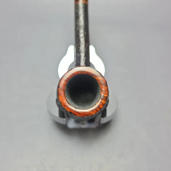 Tom Eltang Saturn Grade Partially Sandblasted Lovat Estate Briar Pipe, Unsmoked - Image 7