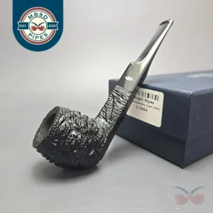 Savinelli 150th Anniversary Capri Root Briar 504 Rusticated Bulldog Briar Pipe, New