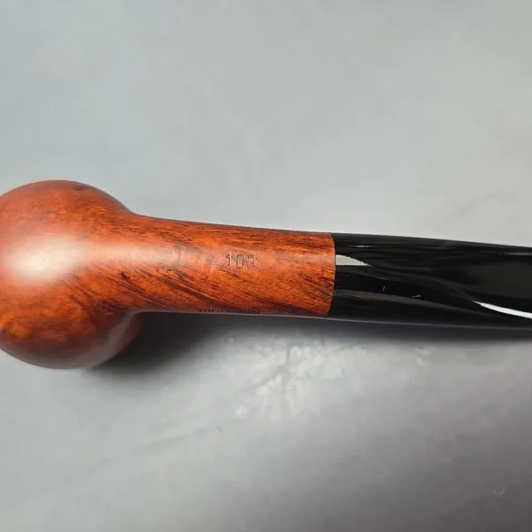 Calibano (Mastro de Paja) 107 C2 Smooth Billiard Estate Briar Pipe, Unsmoked - Image 12