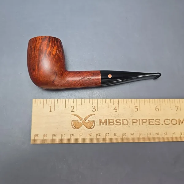Calibano (Mastro de Paja) 107 C2 Smooth Billiard Estate Briar Pipe, Unsmoked - Image 13