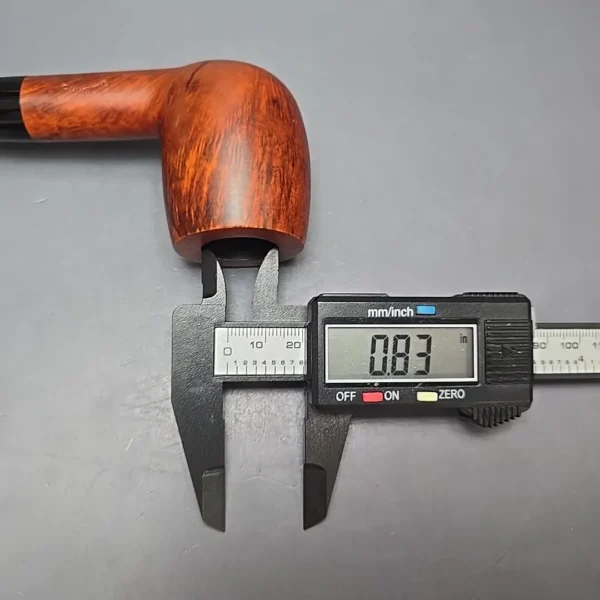 Calibano (Mastro de Paja) 107 C2 Smooth Billiard Estate Briar Pipe, Unsmoked - Image 14