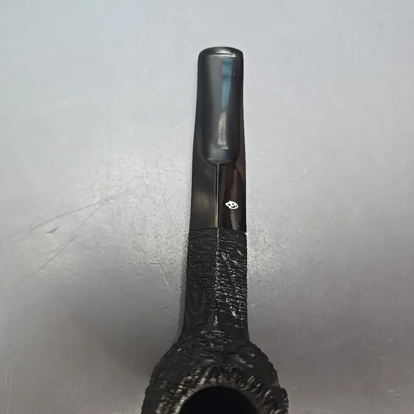 Savinelli 150th Anniversary Capri Root Briar 504 Rusticated Bulldog Briar Pipe, New - Image 7