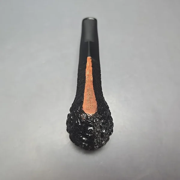 Savinelli 150th Anniversary Capri Root Briar 504 Rusticated Bulldog Briar Pipe, New - Image 9