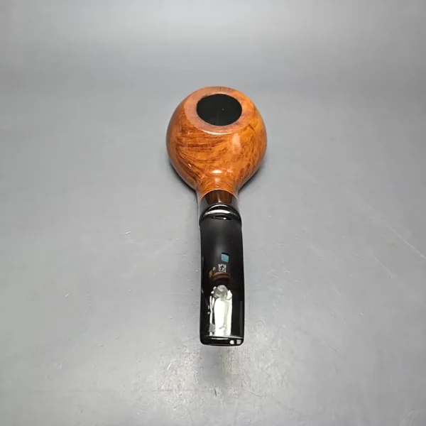 Edward's XL Smooth Diplomat Sitter Estate Briar Pipe, American Estates - Image 5