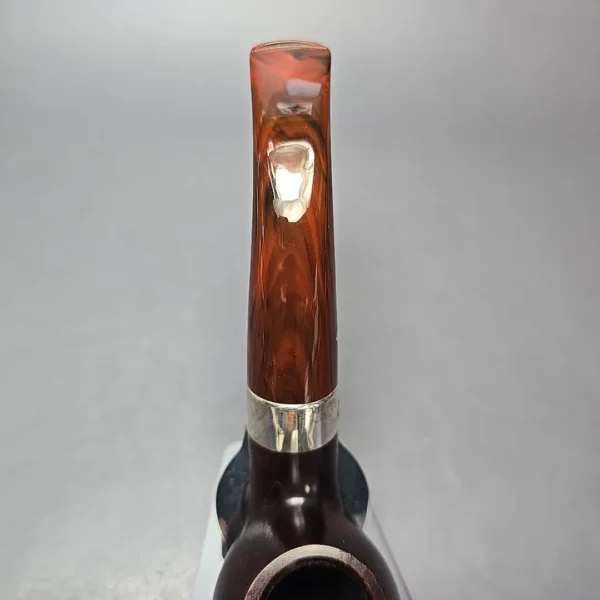 Peterson Irish Harp 03 Smooth Apple w/ Silver Briar Pipe, New - Image 7