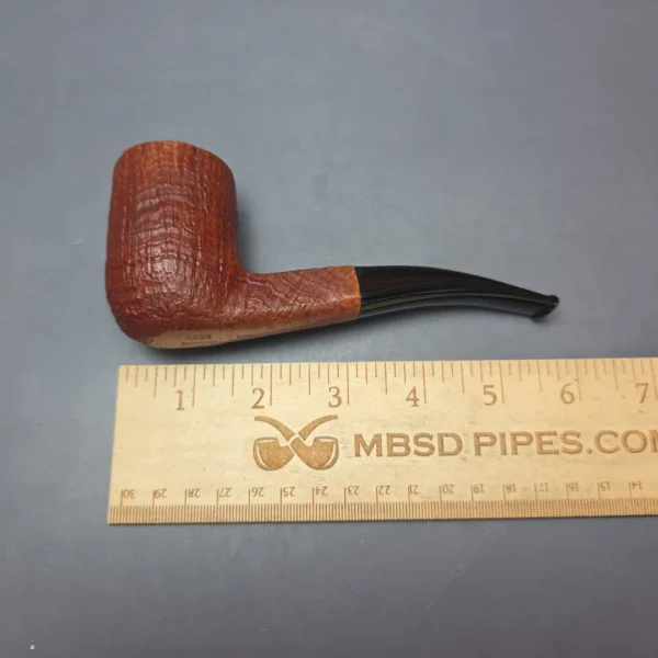 Savinelli Hand Made Sandblasted Freehand Estate Briar Pipe, Unsmoked, 6mm - Image 10