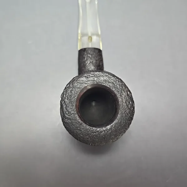 GBD Pre-1980s Prehistoric Conquest 9645 Sandblasted Dublin w/ Perspex Estate Briar Pipe, Unsmoked - Image 6