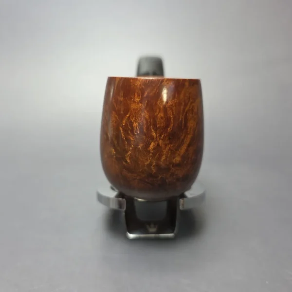 James Upshall P Grade EXL Smooth "89" Diamond Shank Bent Pot Estate Briar Pipe, Unsmoked - Image 3