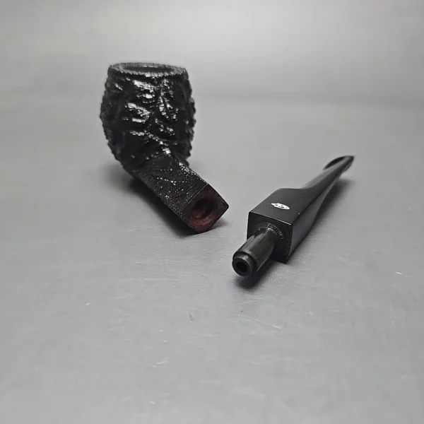Savinelli 150th Anniversary Capri Root Briar 504 Rusticated Bulldog Briar Pipe, New - Image 13