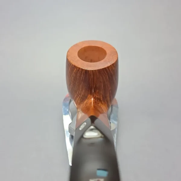 James Upshall P Grade EXL Smooth "89" Diamond Shank Bent Pot Estate Briar Pipe, Unsmoked - Image 6