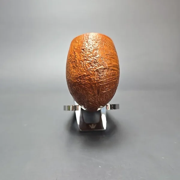 Luciano 2010 31 T Partially Sandblasted Bent Billiard Estate Briar Pipe, Unsmoked - Image 3