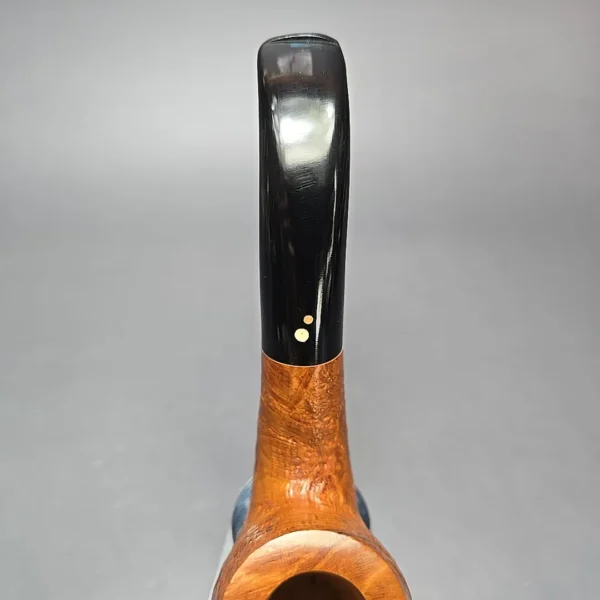 Luciano 2010 31 T Partially Sandblasted Bent Billiard Estate Briar Pipe, Unsmoked - Image 7