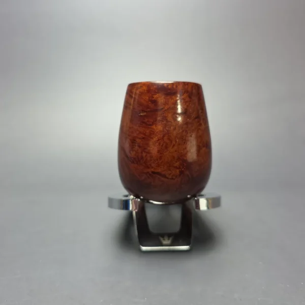 Peterson 2009 Pipe of the Year Smooth Brandy w/ Silver Estate Briar Pipe, Irish Estates, 9mm - Image 3