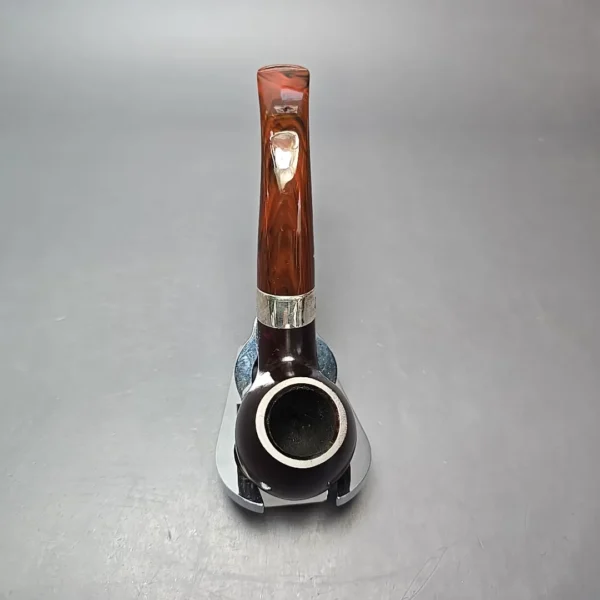 Peterson Irish Harp 03 Smooth Apple w/ Silver Briar Pipe, New - Image 8