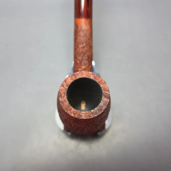 Pipe Tristan Magnum Contrast Sandblasted LC Bent Billiard Handmade Briar Pipe, New - Image 7