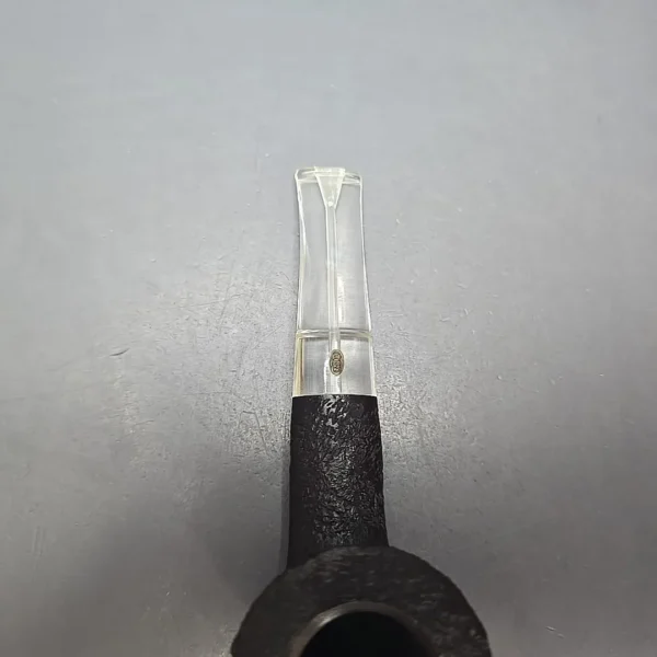 GBD Pre-1980s Prehistoric Conquest 9645 Sandblasted Dublin w/ Perspex Estate Briar Pipe, Unsmoked - Image 7