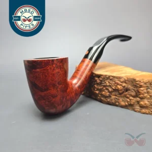 Calibano (Mastro de Paja) 102 C2 Smooth Dublin Estate Briar Pipe, Unsmoked