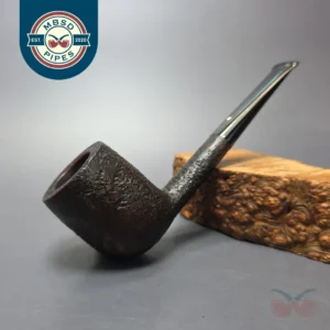 Dunhill 1973 Shell Briar 792 Sandblasted Billiard Estate Briar Pipe, English Estates