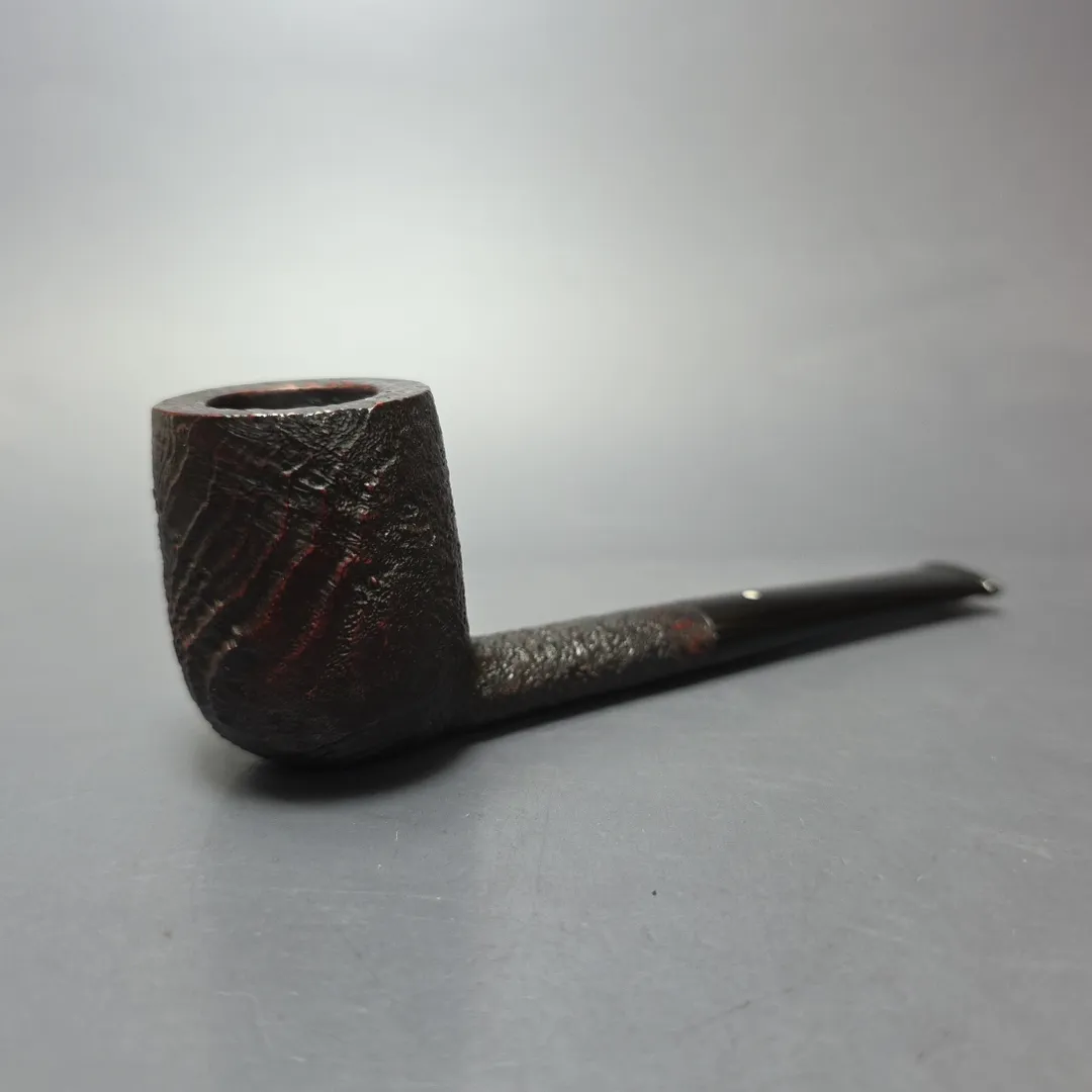 Dunhill 1973 Shell Briar 792 Sandblasted Billiard Estate Briar Pipe, English Estates - Image 2
