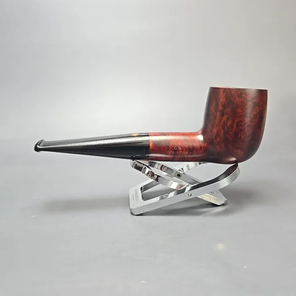 Calibano (Mastro de Paja) 123 C3 Smooth Billiard Estate Briar Pipe, Unsmoked - Image 4