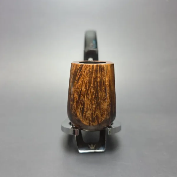 James Upshall P Grade EXL Smooth Panel Bent Billiard Estate Briar Pipe, Unsmoked - Image 3