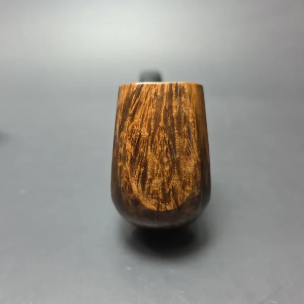 James Upshall P Grade EXL Smooth Panel Bent Billiard Estate Briar Pipe, Unsmoked - Image 5