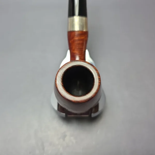 Peterson 2009 Pipe of the Year Smooth Brandy w/ Silver Estate Briar Pipe, Irish Estates, 9mm - Image 5