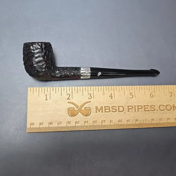 Peterson 2025 St Patrick's Day 103 Rusticated Billiard Estate Briar Pipe, Unsmoked - Image 3