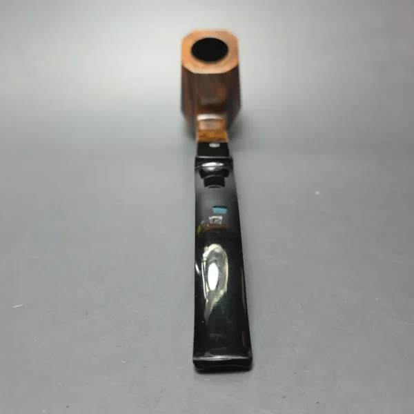 James Upshall P Grade EXL Smooth Panel Bent Billiard Estate Briar Pipe, Unsmoked - Image 7