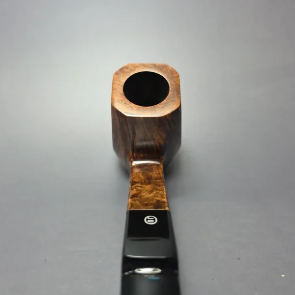 James Upshall P Grade EXL Smooth Panel Bent Billiard Estate Briar Pipe, Unsmoked - Image 8