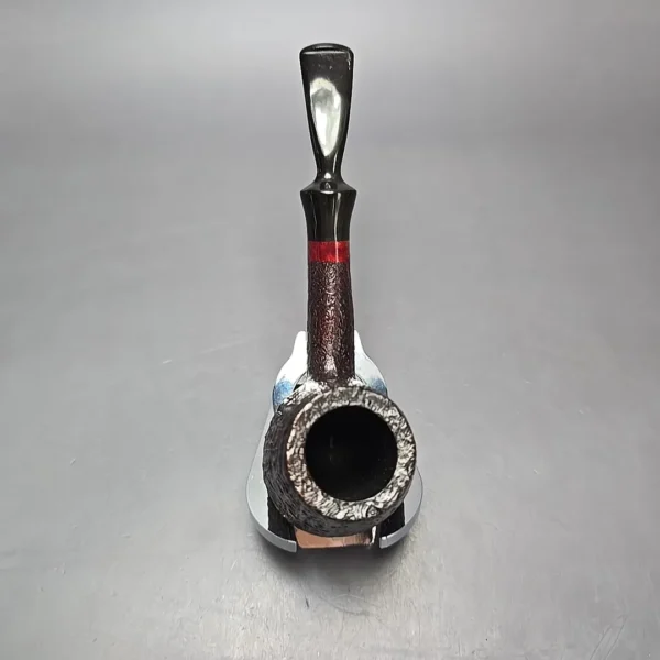Johs Sandblasted Brandy Estate Briar Pipe, Unsmoked - Image 8