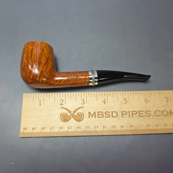 Rinaldo Triade YYY (2) Smooth Billiard w/ Silver Estate Briar Pipe, Unsmoked - Image 13