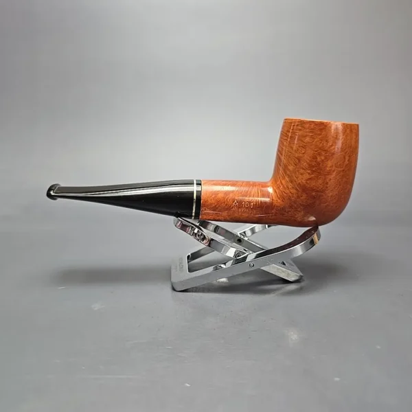 Savinelli Champagne 101 Smooth Billiard Estate Briar Pipe, Italian Estates, 6mm - Image 4