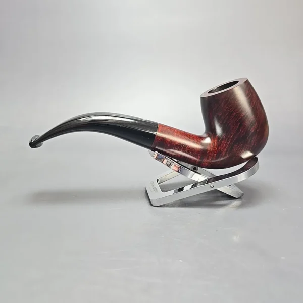Calibano (Mastro de Paja) 107 C3 Smooth Bent Billiard Estate Briar Pipe, Unsmoked - Image 4