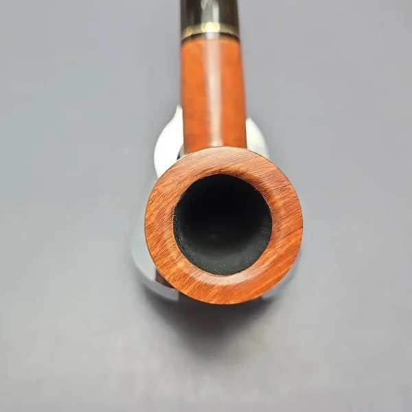Savinelli Champagne 101 Smooth Billiard Estate Briar Pipe, Italian Estates, 6mm - Image 6