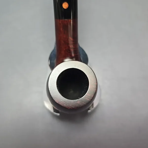 Calibano (Mastro de Paja) 107 C3 Smooth Bent Billiard Estate Briar Pipe, Unsmoked - Image 6