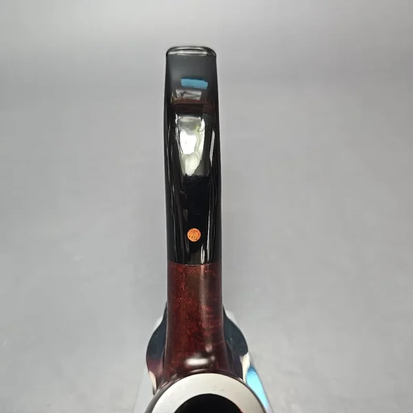 Calibano (Mastro de Paja) 107 C3 Smooth Bent Billiard Estate Briar Pipe, Unsmoked - Image 7