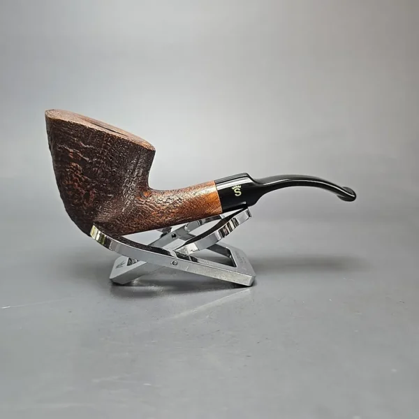 Stanwell Pre-2010 Golden Danish Sandblasted Dublin Estate Briar Pipe, Unsmoked - Image 12