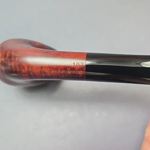 Calibano (Mastro de Paja) 107 C3 Smooth Bent Billiard Estate Briar Pipe, Unsmoked - Image 11