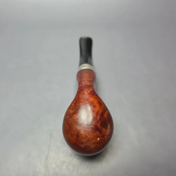 Peterson 2009 Pipe of the Year Smooth Brandy w/ Silver Estate Briar Pipe, Irish Estates, 9mm - Image 7
