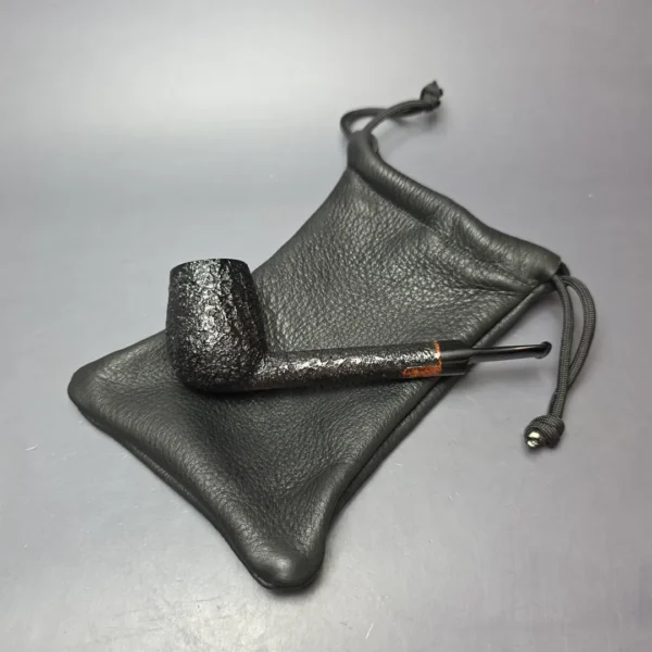Tom Eltang Saturn Grade Partially Sandblasted Lovat Estate Briar Pipe, Unsmoked - Image 13