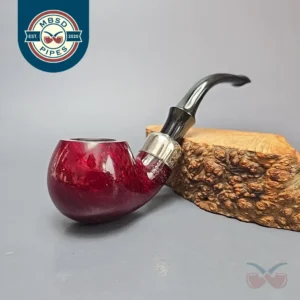 Peterson System Standard Red 303 Smooth Apple Estate Briar Pipe, Irish Estates