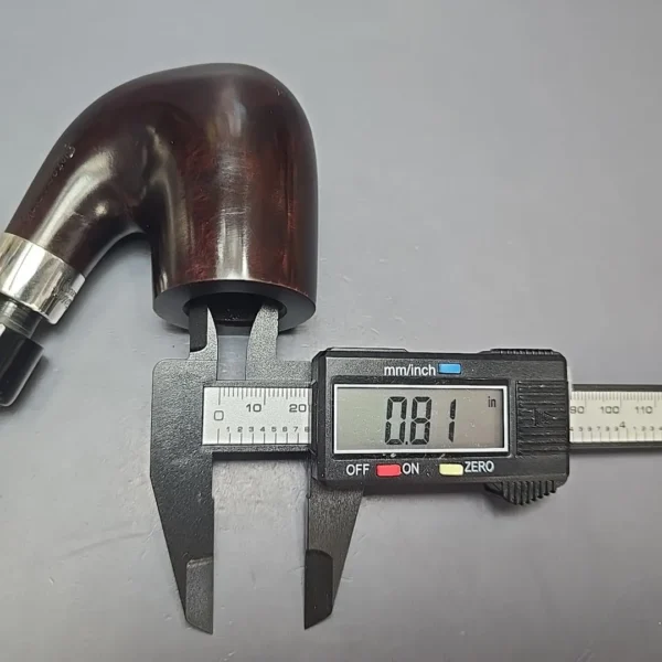 Peterson Pub Pipe Heritage Smooth Oom Paul w/ Silver Briar Pipe, New - Image 8