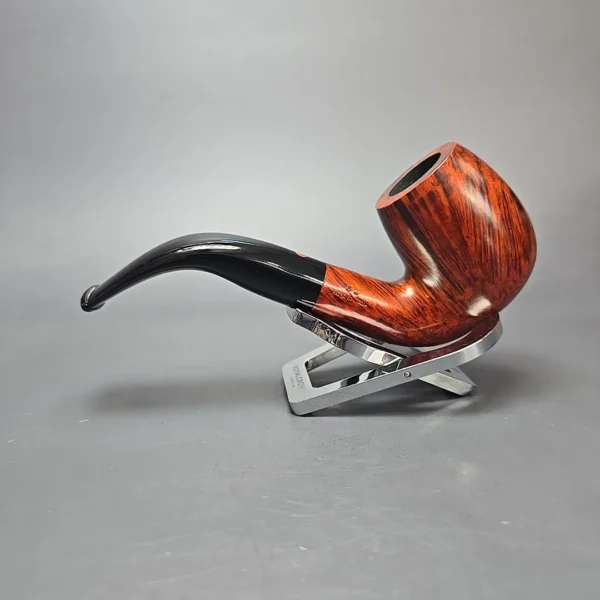 Calibano (Mastro de Paja) 101 D C2 Smooth Bent Billiard Estate Briar Pipe, Unsmoked - Image 4