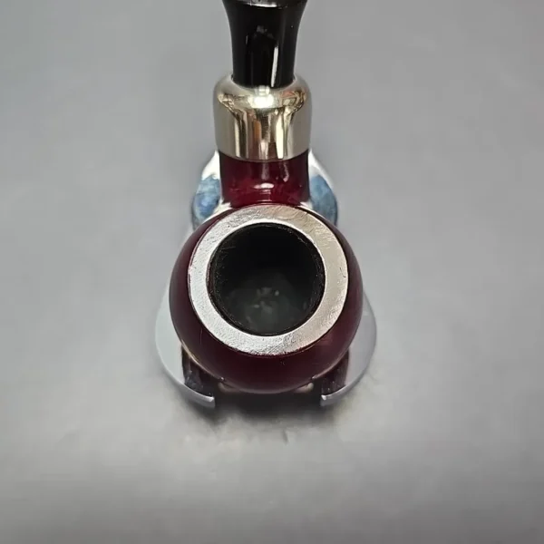 Peterson System Standard Red 303 Smooth Apple Estate Briar Pipe, Irish Estates - Image 6